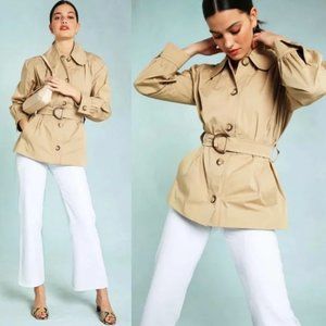 NWT Rouje John Trench Coat Size 34